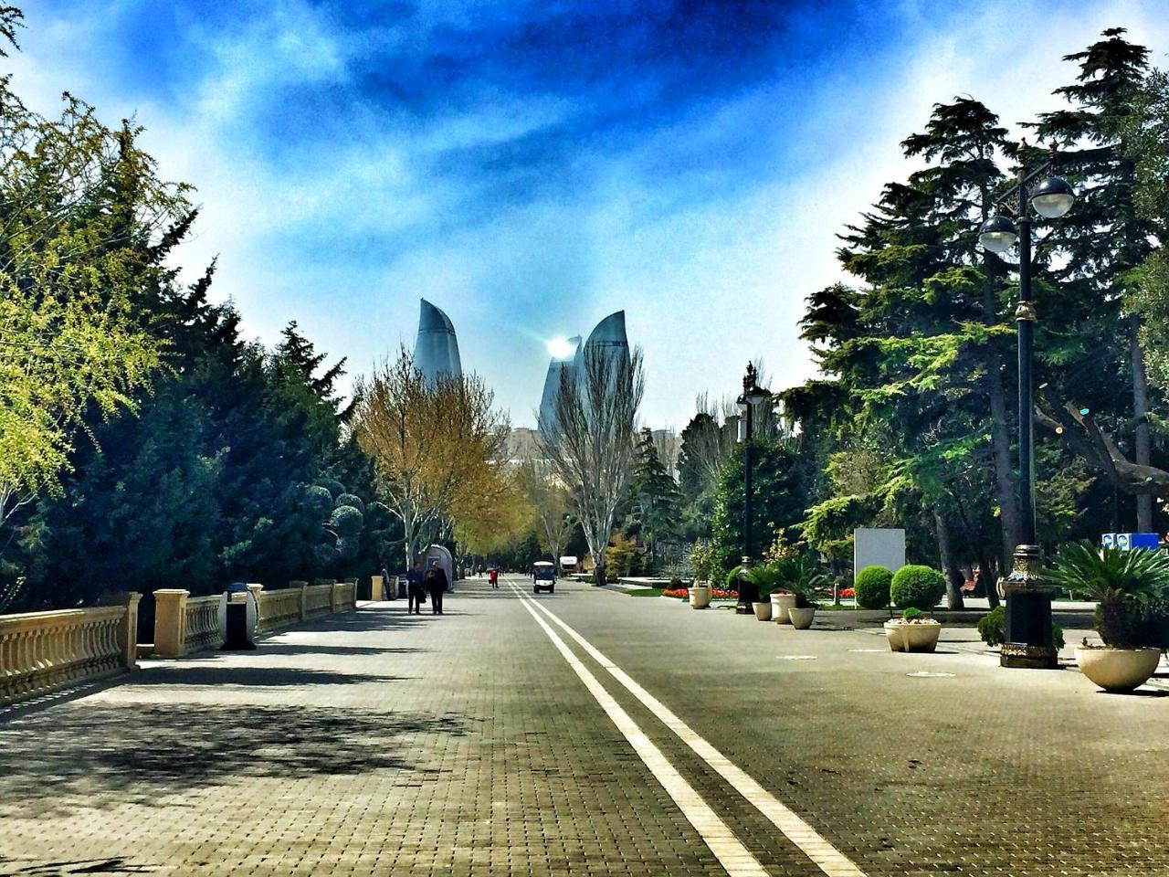Gulluoglu Royal Suite Luxury Apartment Bakoe Buitenkant foto